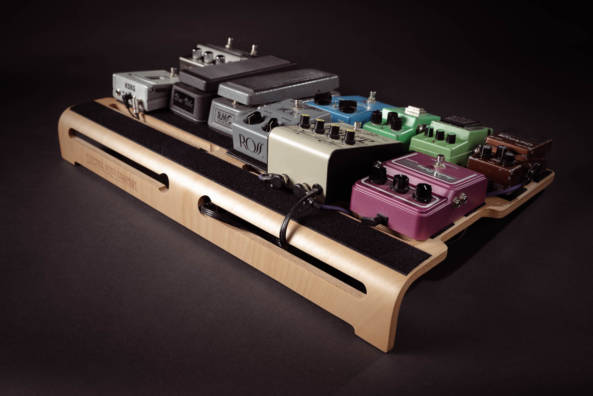 pedalboard electric wood company